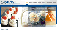 Tablet Screenshot of cytecsa.com